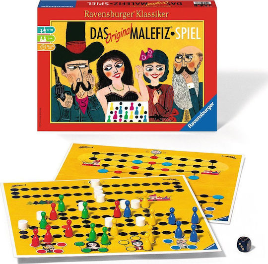 Επιτραπέζιο Παιχνίδι The Original Malefiz για 2-4 Παίκτες 6+ Ετών 26737 (EN) Ravensburger