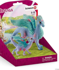 Schleich-S Flower Dragon And Child Bayala για 5+ Ετών 18εκ. 70592