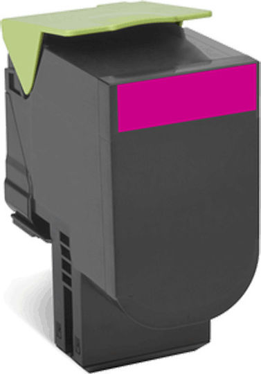 Lexmark 702HM Γνήσιο Toner Laser Εκτυπωτή Ματζέντα High Yield Return Program 3000 Σελίδων 70C2HM0 - Image 2