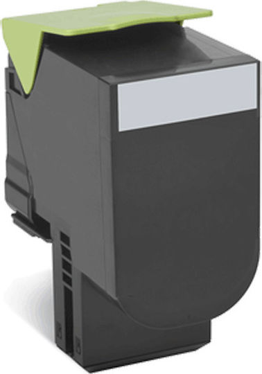 Lexmark 802K Γνήσιο Toner Laser Εκτυπωτή Μαύρο Return Program 1000 Σελίδων 80C20K0 - Image 2