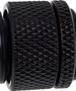 Alternative view of Alphacool Eiszapfen Double Nippel Rotatable G1/4 Outer Thread to G1/4 Outer Thread Fittings Μαύρο 17244