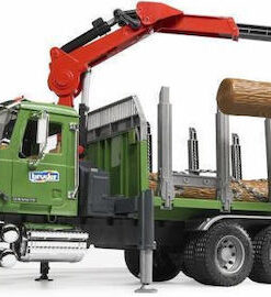 Alternative view of Bruder Mack Granite Timber Truck with 3 Trunks Φορτηγό 1:16 για 3+ Ετών
