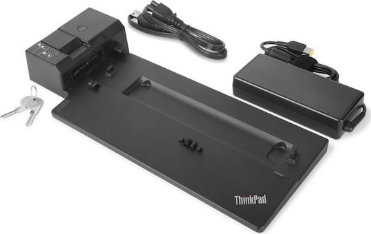 Lenovo ThinkPad Ultra USB-C Docking Station με HDMI/DisplayPort 4K PD Ethernet και συνδεση 2 Οθονών Μαύρο - Image 2