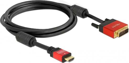 DeLock Cable DVI-D male - HDMI male 2m (84342) - Image 3