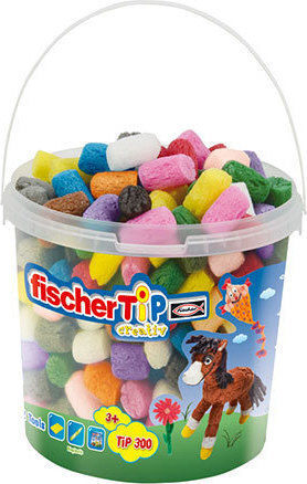 FischerTip Παιχνίδι Κατασκευών 300 A Whole Bucket of Creativity 533781