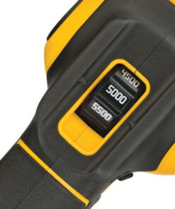Alternative view of Dewalt Περιστροφικός Αλοιφαδόρος Brushless 18V Solo με Ταχύτητα 5500rpm & Ρύθμιση Στροφών