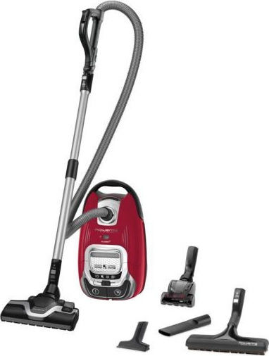 Rowenta Silence Force Allergy+ Ηλεκτρική Σκούπα 400W με Σακούλα 4.5lt Κόκκινη - Image 2