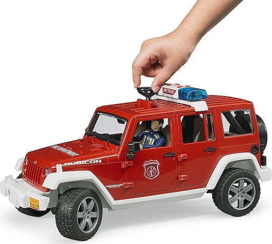 Bruder Jeep Wrangler Unlimited Rubicon Fire Engine Αυτοκινητάκι 1:16 Πυροσβεστικό για 3+ Ετών - Image 3