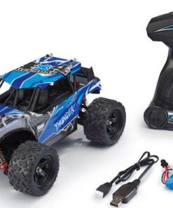 Alternative view of Revell Xtreme Cross Thunder Τηλεκατευθυνόμενο Αυτοκίνητο Monster Truck 4WD Μπλε 24831