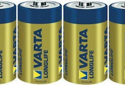 Varta LongLife Αλκαλικές Μπαταρίες D 1.5V 6τμχ
