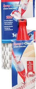 Vileda Σφουγγαρίστρα με Σπρέι Ψεκασμού Dry&Wet Red-White 164014