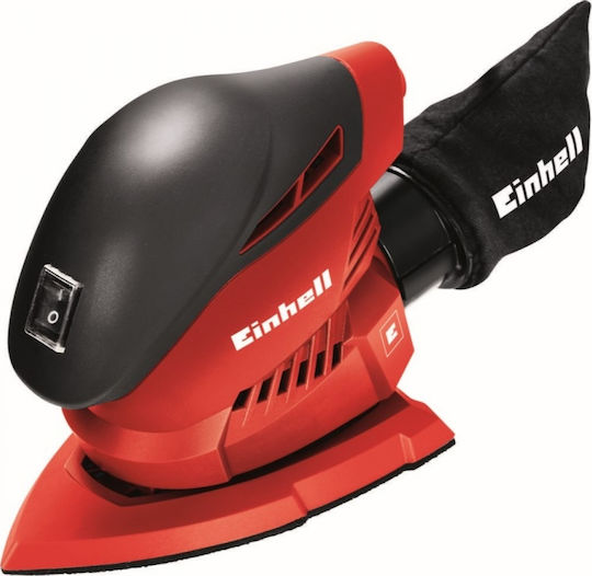 Einhell TH-OS 1016 Τριβείο Δέλτα Χούφτας 100W με Σύστημα Αναρρόφησης
