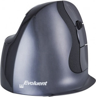 Bakker Elkhuizen Evoluent D Wireless Normal Ασύρματο Εργονομικό Vertical Ποντίκι Γκρι - Image 2