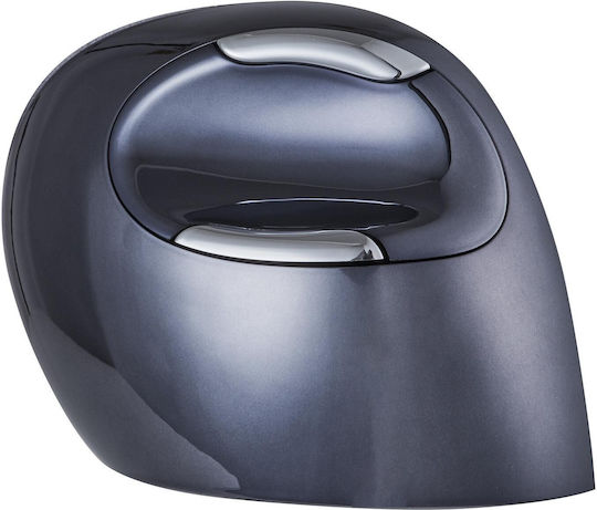Bakker Elkhuizen Evoluent D Wireless Small Ασύρματο Εργονομικό Vertical Ποντίκι Γκρι - Image 3