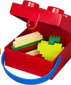 Alternative view of LEGO Πλαστικό Παιδικό Δοχείο Φαγητού Κόκκινο 16.5 x 16.5 x 11.7εκ. 299078