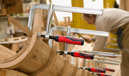 Bessey GZ-2K Σφιγκτήρας Τύπου "F" με Μέγιστο Άνοιγμα 300mm - Image 4