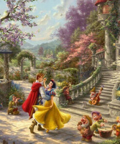 Alternative view of Puzzle Snow White Dancing in the Sunlight 2D 1000 Κομμάτια 59625