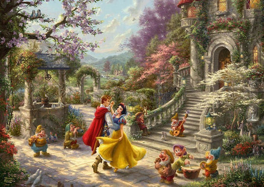 Puzzle Snow White Dancing in the Sunlight 2D 1000 Κομμάτια 59625 - Image 2