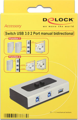 DeLock Switch USB 3.0 2 port - Image 3