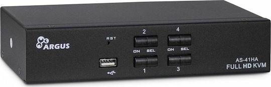 Inter-Tech KVM AS-41HA HDMI