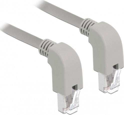 DeLock S/FTP Cat.6a Καλώδιο Δικτύου Ethernet 0.5m Γκρι (85876)