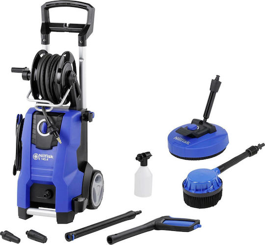 Nilfisk E 145.4-9 PAD X-TRA EU Πλυστικό Ρεύματος 2100W με Πίεση 145bar και Μεταλλική Αντλία - Image 2
