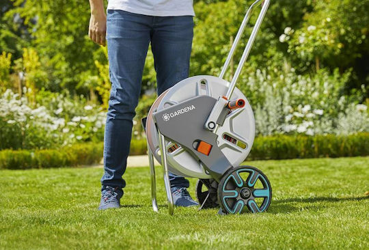 Gardena Cleverroll Μ Τροχήλατη Ανέμη Ποτίσματος για Λάστιχο έως 60m Metal 18541-20 - Image 3