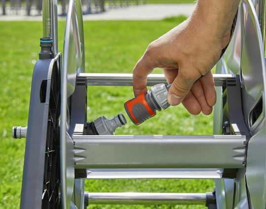 Gardena Cleverroll Μ Τροχήλατη Ανέμη Ποτίσματος για Λάστιχο έως 60m Metal 18541-20 - Image 8
