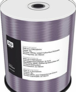MediaRange Εγγράψιμα DVD+R 16x 4.7GB Cake Box 100τμχ MR414