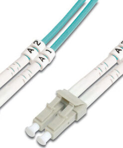 Digitus Καλώδιο Οπτικής Ίνας LC-LC 15m Τιρκουάζ 1τμχ DK-2533-15/3