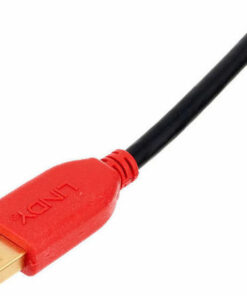 Alternative view of Lindy USB 2.0 Cable USB-A male - USB-A female Μαύρο 12m 42782