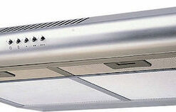 Respekta CH 1259 IXCN Ελεύθερος Απορροφητήρας 59.8cm Inox