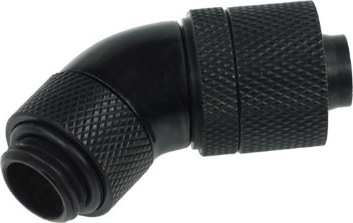 Alphacool 13/10 Compression Fitting 45° Revolvable G1/4 Fittings Μαύρο 17072 - Image 2