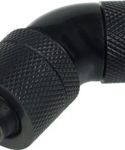 Alphacool 13/10 Compression Fitting 45° Revolvable G1/4 Fittings Μαύρο 17072