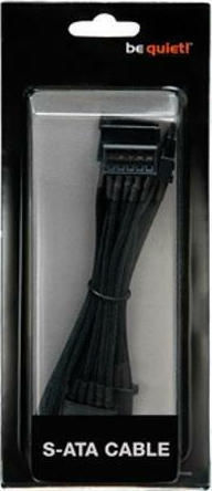 Be Quiet CS-6610 7-Pin SATA III - 7-Pin SATA III Cable 0.6m Μαύρο (BC024) - Image 3