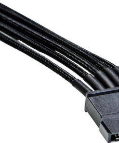 Alternative view of Be Quiet CS-6610 7-Pin SATA III - 7-Pin SATA III Cable 0.6m Μαύρο (BC024)