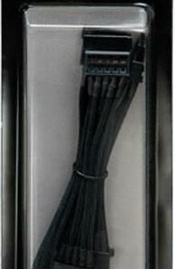 Alternative view of Be Quiet CS-3420 7-Pin SATA III - 2x 7-Pin SATA III Angle (90°) Cable 0.4m Μαύρο (BC021)