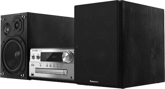 Panasonic Ηχοσύστημα 2.0 SC-PMX94 SC-PMX94EG-S 120W με CD Player και Bluetooth Ασημί - Image 2