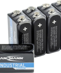 Ansmann Industrial Μπαταρίες Λιθίου 9V 5τμχ