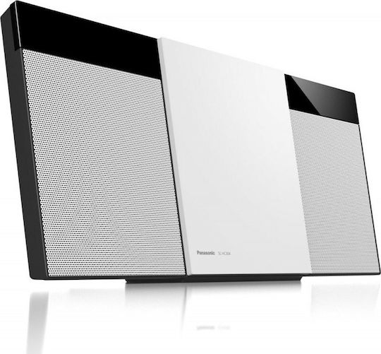 Panasonic Ηχοσύστημα 2.0 SC-HC304 SC-HC304EG-W 20W με CD Player και Bluetooth Λευκό - Image 2