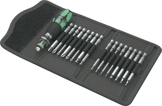 Wera Κατσαβίδι με 17 Εναλλασσόμενες Μύτες KK 60 KK 05059294001