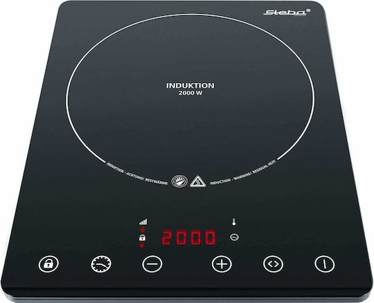 Steba IK 65 Slim 06.85.00 Επιτραπέζια Εστία Επαγωγική Μονή Μαύρη