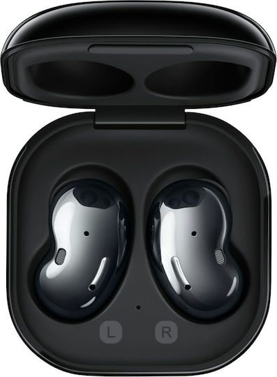 Samsung Galaxy Buds Live Bluetooth Handsfree Ακουστικά με Αντοχή στον Ιδρώτα και Θήκη Φόρτισης Mystic Black - Image 5