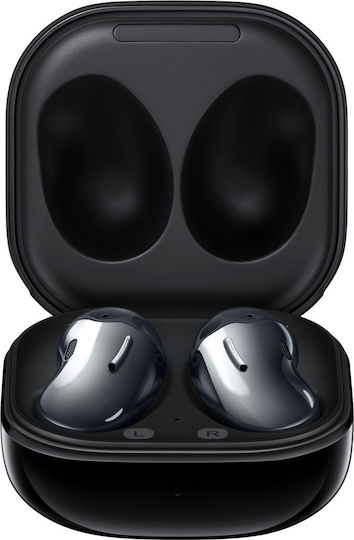 Samsung Galaxy Buds Live Bluetooth Handsfree Ακουστικά με Αντοχή στον Ιδρώτα και Θήκη Φόρτισης Mystic Black - Image 6