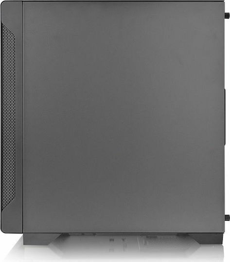 Thermaltake S100 Tempered Glass Micro Chassis Micro Tower Κουτί Υπολογιστή με Πλαϊνό Παράθυρο Μαύρο - Image 4
