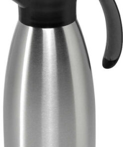 Emsa Thermal Jug Κανάτα Θερμός Ανοξείδωτο 1lt Ασημί με Λαβή 508932