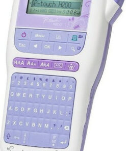 Alternative view of Brother P-Touch Ηλεκτρονικός Ετικετογράφος Χειρός σε Μωβ Χρώμα PT-H200ZG1