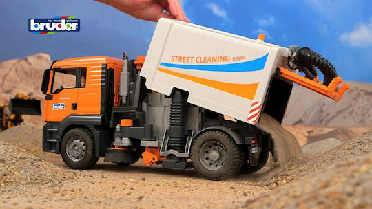 Bruder MAN TGS Street Sweeper Φορτηγό 1:16 για 3+ Ετών - Image 5