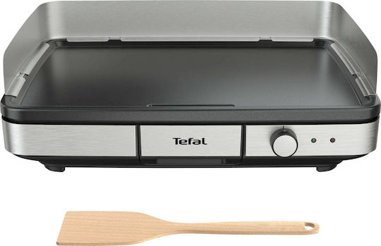 Tefal Plancha Επιτραπέζια Ηλεκτρική Ψησταριά Λείας Πλάκας 2300W με Ρυθμιζόμενο Θερμοστάτη 47x52εκ. S7169182 - Image 2