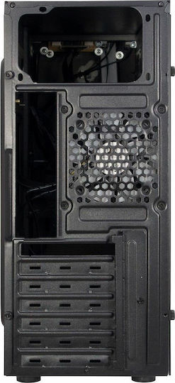Inter-Tech B-02 RGB Gaming Midi Tower Κουτί Υπολογιστή με Πλαϊνό Παράθυρο Μαύρο - Image 4